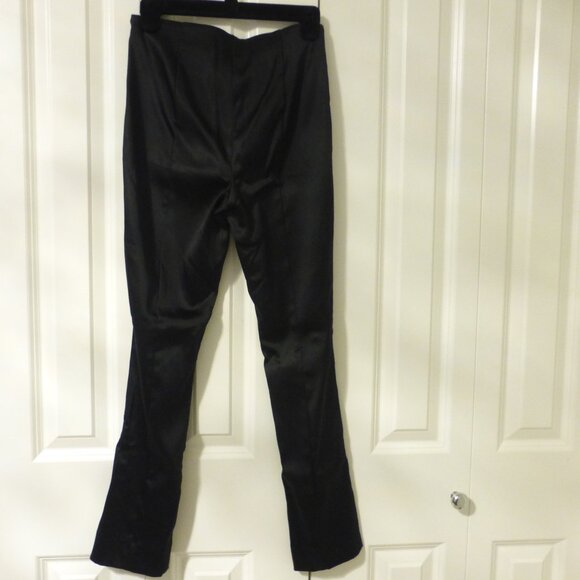 LE CHATEAU black satin dress pants - Picture 2 of 14